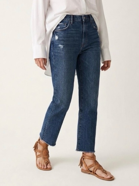DL1961 Denim - DL1961 New Emilie Straight High Rise Jeans Size 32 Designer